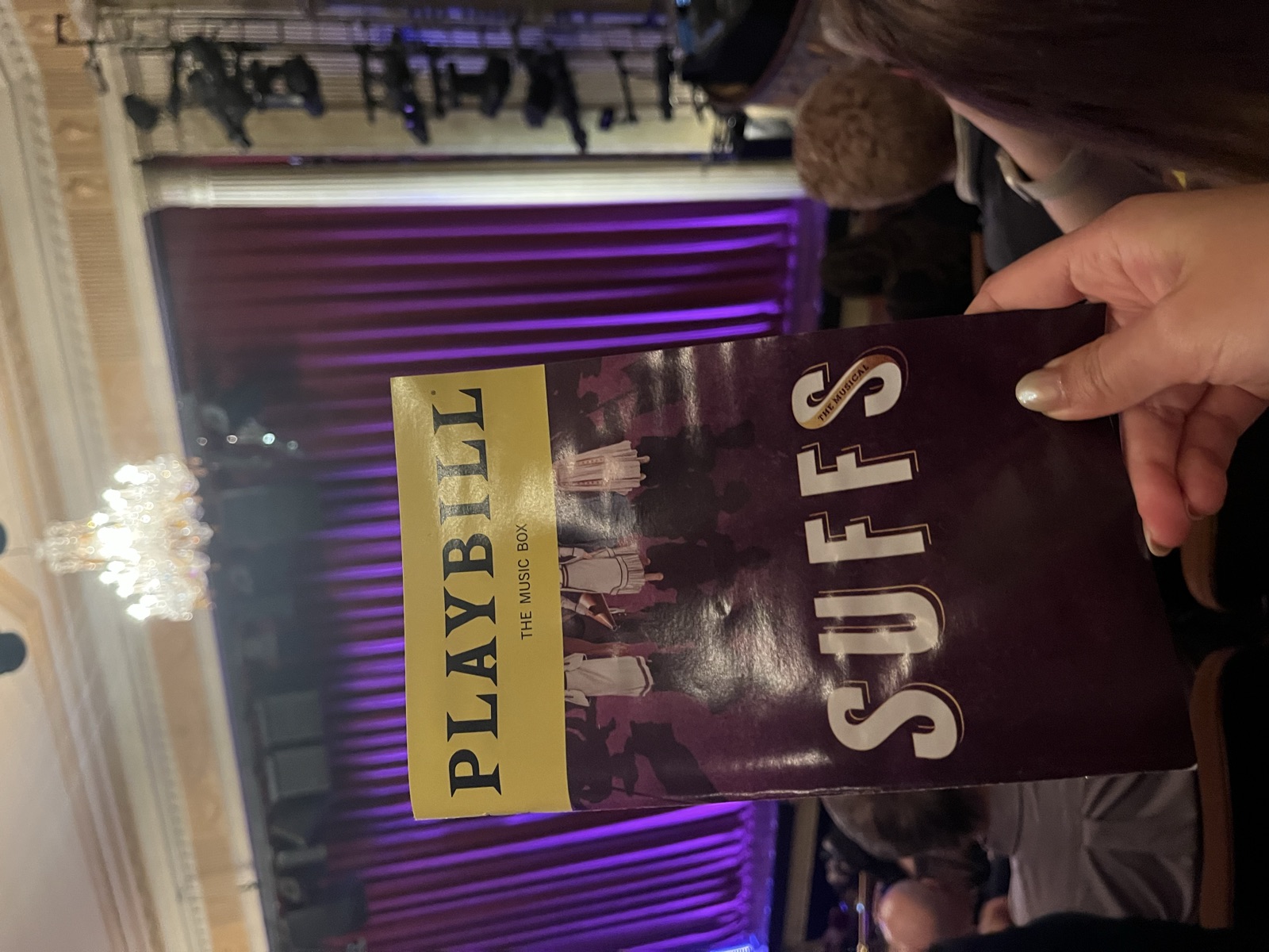 Had a blast at Suffs — the kind of Broadway show you leave humming, standing a little taller